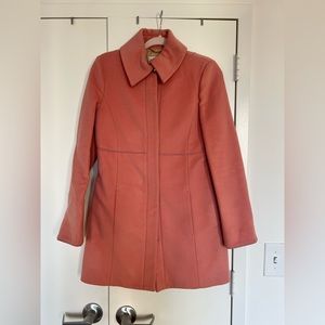 PATRIZIA PEPPE "Essential" midi coat - Perfect fit - peach color - NWOT
